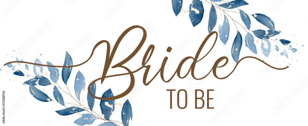 Obraz premium Bride to be bachelorette party vector calligraphy design.hen party or bridal shower hand written calligraphy card, banner or poster graphic design lettering vector element. Bride to be quote