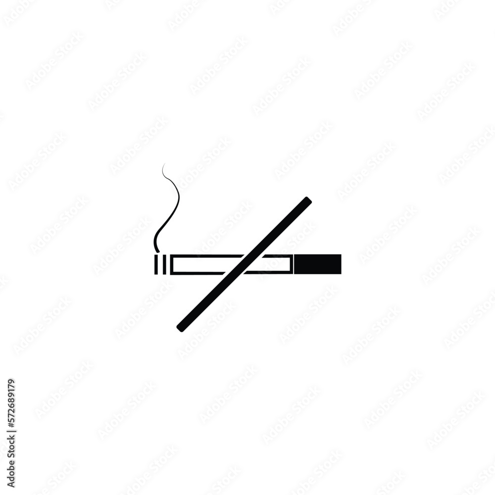 No smoking sign vector No smoking sign vector