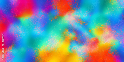 abstract colorful blurry background  generative ai illustration