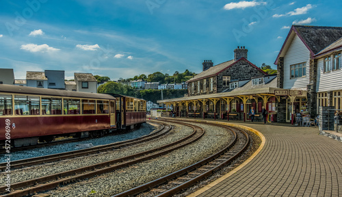 Porthmadog Railway station, Wales, UK