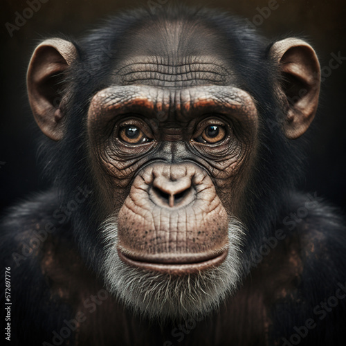 Chimpanzee Generative AI © Luiz