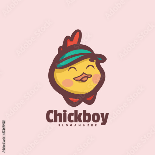 Chickboy Logo Vector