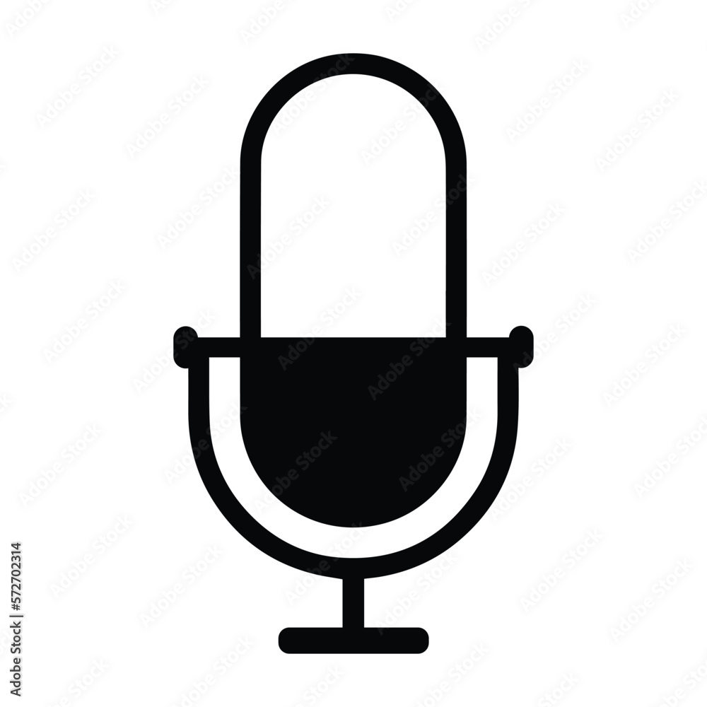 Audio, microphone, multimedia icon