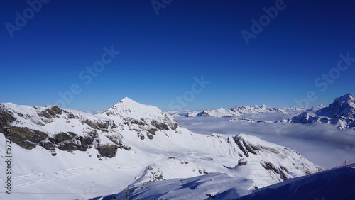 murren swiss alps skiing snow