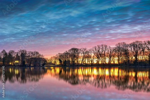 Sonnenaufgang am Tegler See