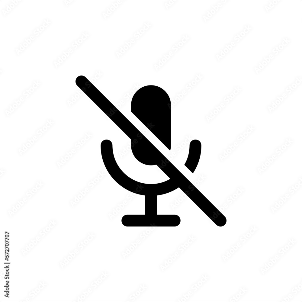 Sound Icon - Sound Off Icon Vector Design Flat Style Symbol, Mute Button Speaker Isolated on white background Sound Icon - Sound Off Icon Vector Design Flat Style Symbol, Mute Button Speaker Isolated on white background