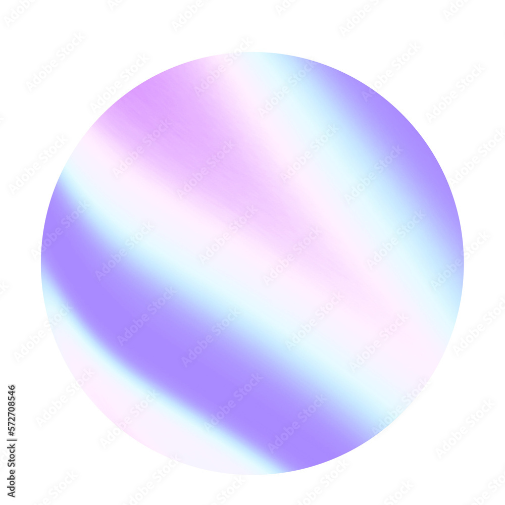 hologram sticker circle pearl marble ball abstract dreamy back ground sticker