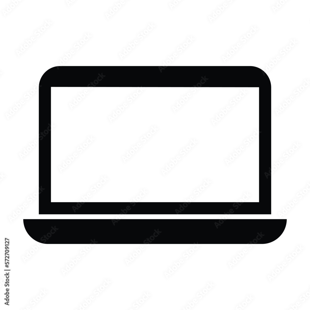 Computer, laptop, multimedia icon Computer, laptop, multimedia icon