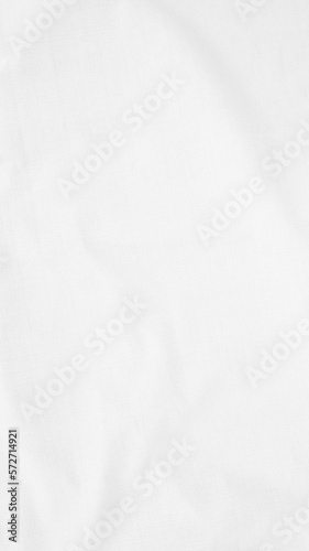 Fabric backdrop White linen canvas crumpled natural cotton fabric Natural handmade linen top view background Organic Eco textiles White Fabric linen texture