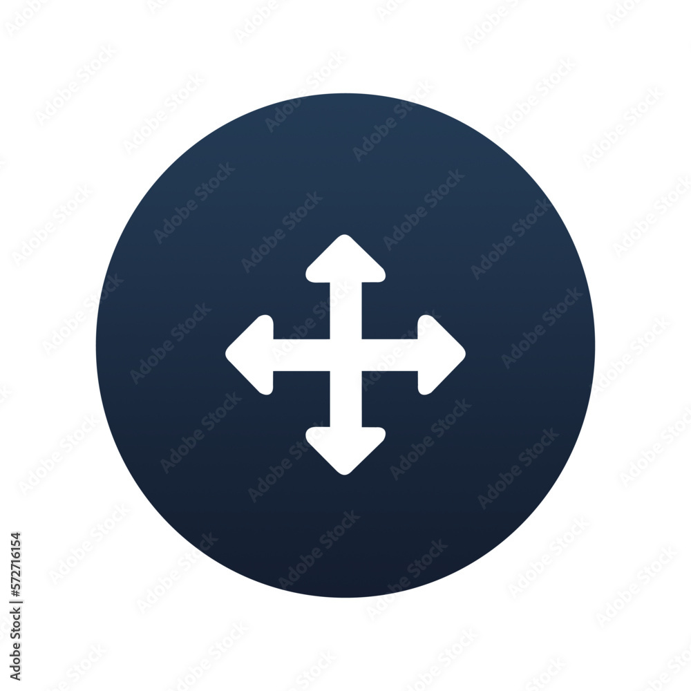 Move icon, Flat vector illustration for web and mobile interface, EPS 10 Move icon, Flat vector illustration for web and mobile interface, EPS 10