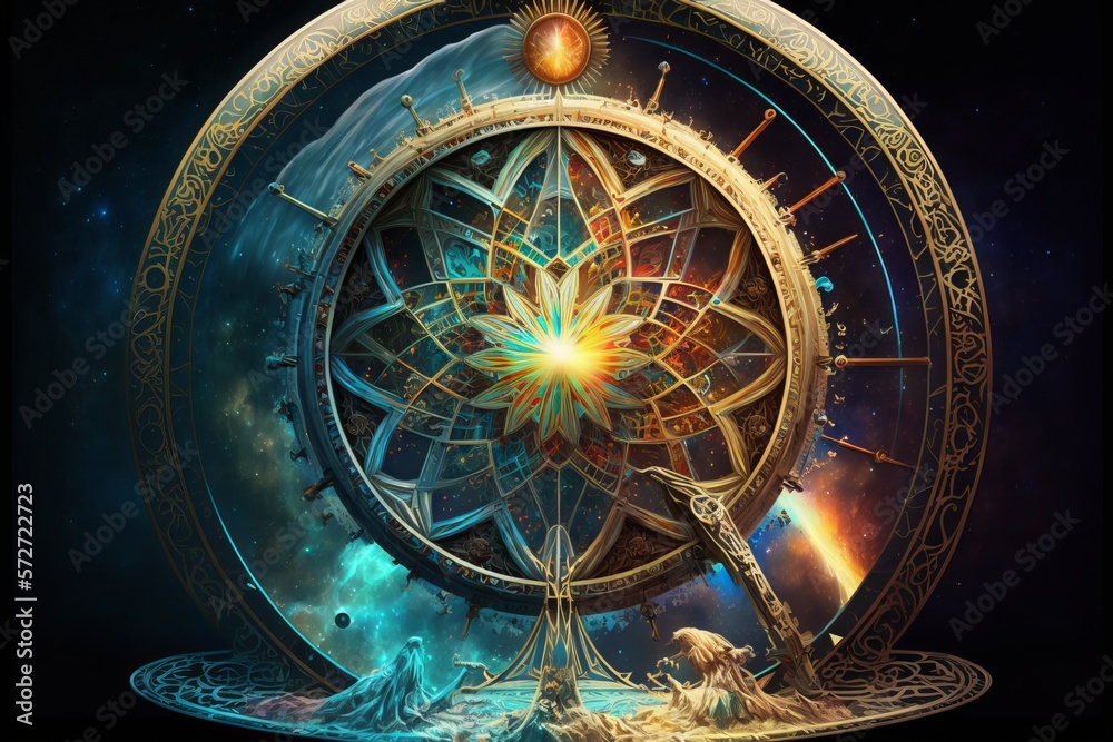 The Cosmic Wheel of Destiny: A Powerful Tool for Personal Growth and Transformation - Generative AI