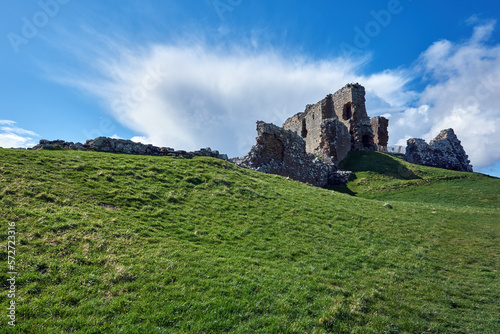 Historic Ruins of Duffus Castle  Moray