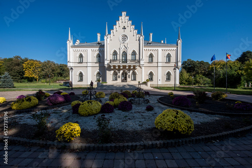 Palace of ruler Alexandru Ioan Cuza in Ruginoasa 1 photo