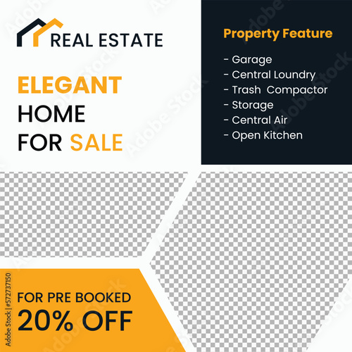 Real Estate Social Media Post Template