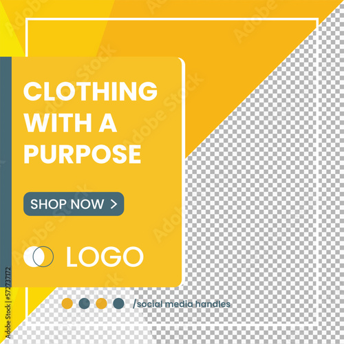 Fashion sale social media post templates