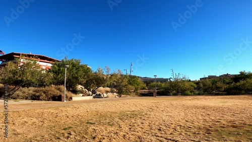 Sunny exterior view of the campus of The University of Texas at El Paso photo