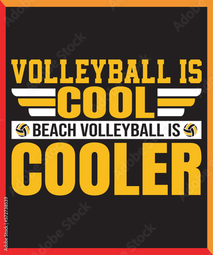 Volleyball Tshirt design vector