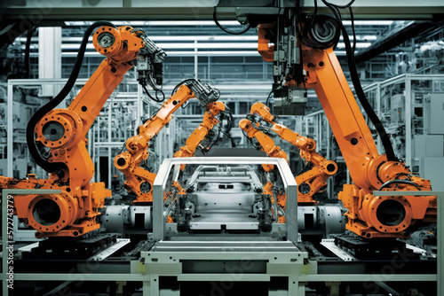 Machine Mastery Look at the Complex Car Assembly Line, generative ai