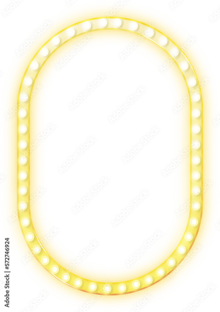 Oval shape theatre broadways show decoration frame border illustration Oval shape theatre broadways show decoration frame border illustration
