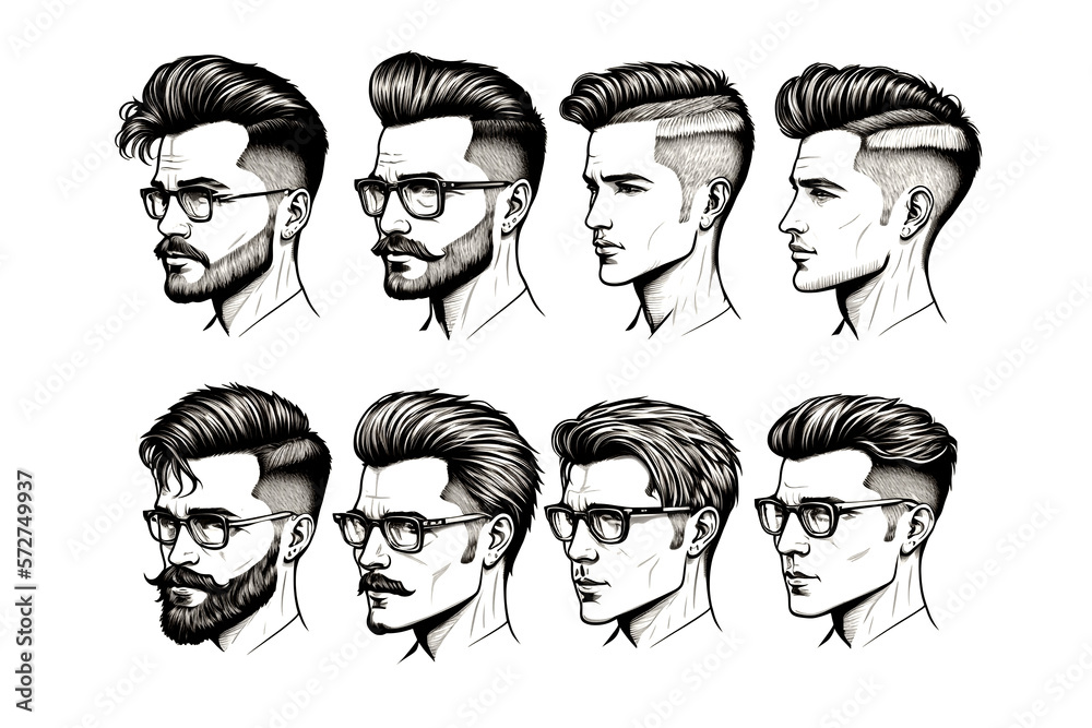 Short Hair Men Images – Browse 168,544 Stock Photos, Vectors, and Video |  Adobe Stock