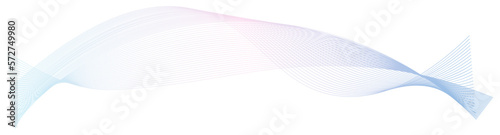 Blue and pink pastel wave background. Vector illustration. 