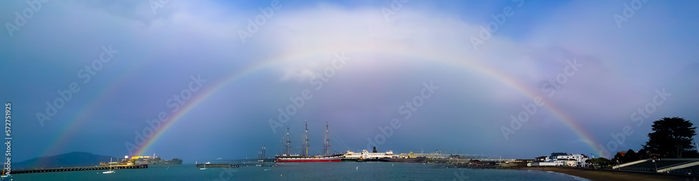 Rainbow to Alcatraz