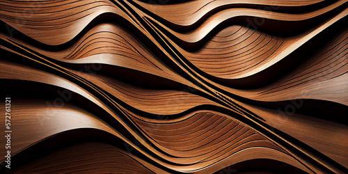 Abstract wooden background