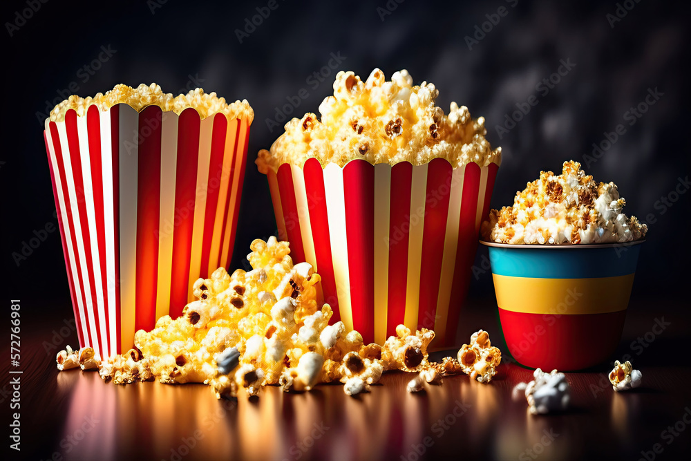 Popcorn in the cinema