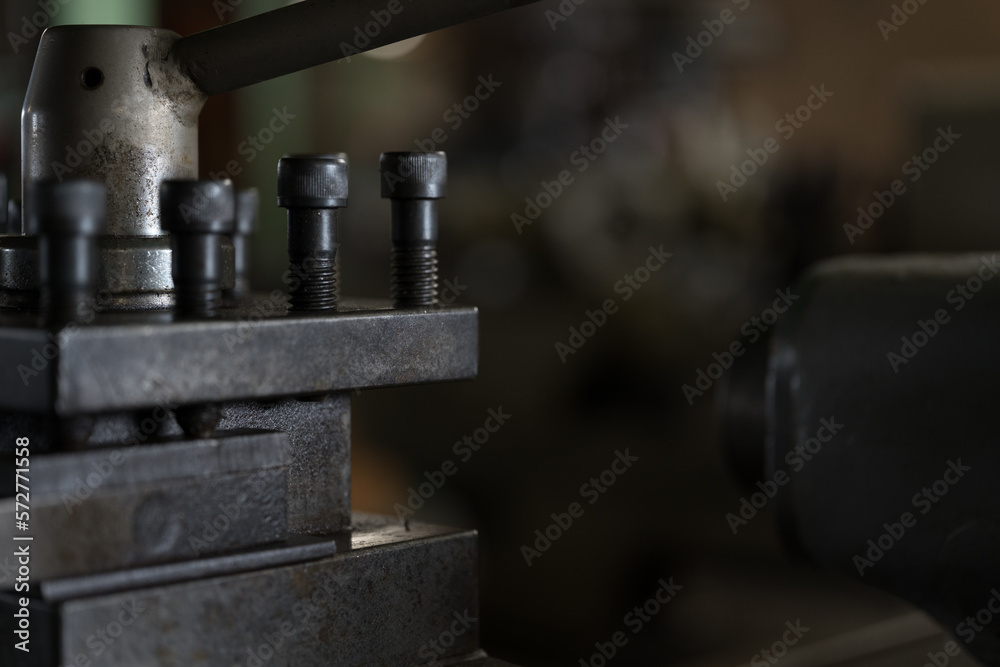 Parts processing work with a lathe Parts processing work with a lathe