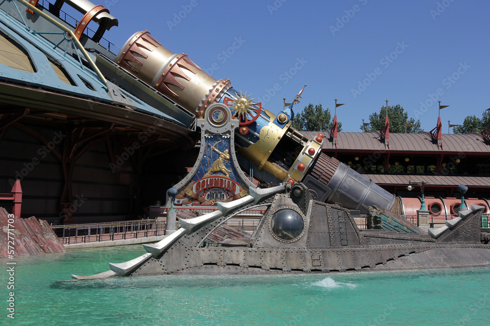 Obraz premium Parc à thème Disneyland Paris et Walt Disney Studios