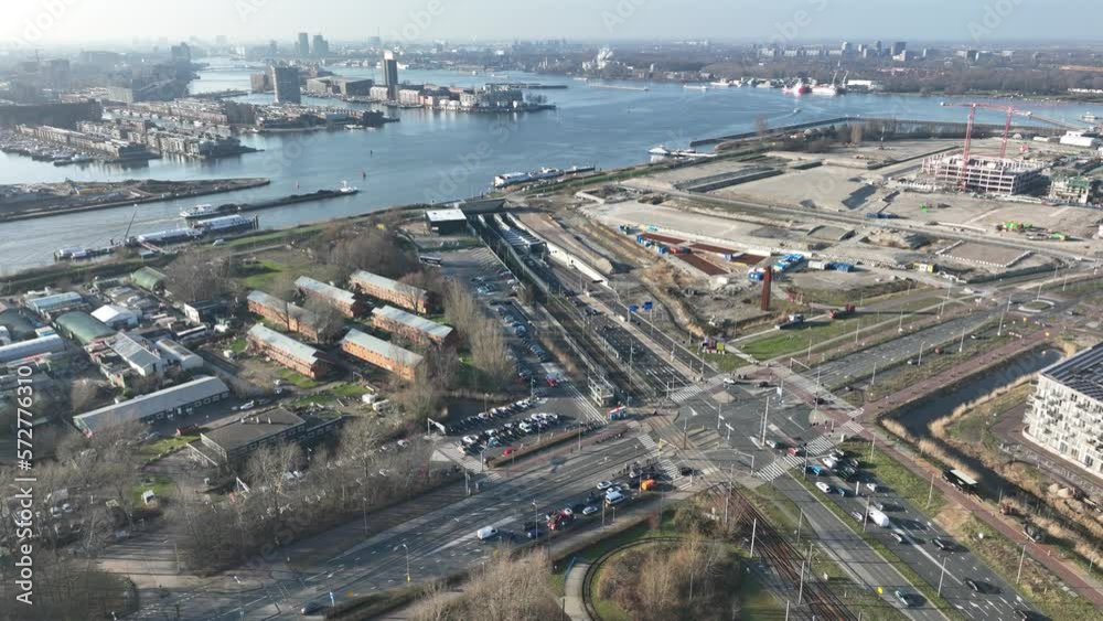 Discover the impressive engineering feat that is the Piet Heintunnel, as you witness its intricate design and efficient flow of traffic. Discover the impressive engineering feat that is the Piet Heintunnel, as you witness its intricate design and efficient flow of traffic.