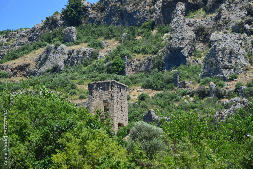 Fototapeta premium Sillyon Ancient City - Antalya - TURKEY