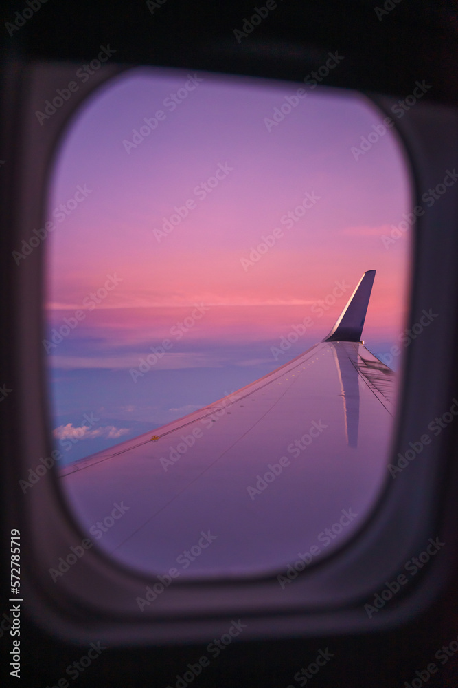 Aerial view of the romantic dawn. Being able to capture the scene while gorgeous color is in the air is lucky. Night, day are like a blink, especially when traveling to places with different time zone Aerial view of the romantic dawn. Being able to capture the scene while gorgeous color is in the air is lucky. Night, day are like a blink, especially when traveling to places with different time zone