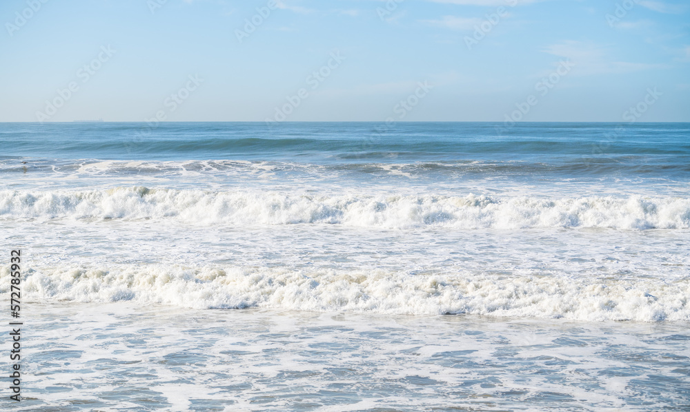 Waves crashing at the beach, Pacific Coast Waves crashing at the beach, Pacific Coast