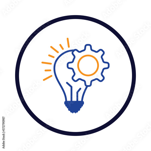 innovative idea management icon
