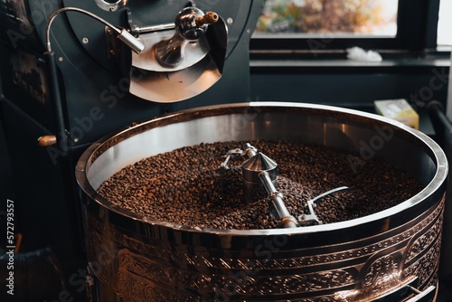 Coffee roasting in Seattle