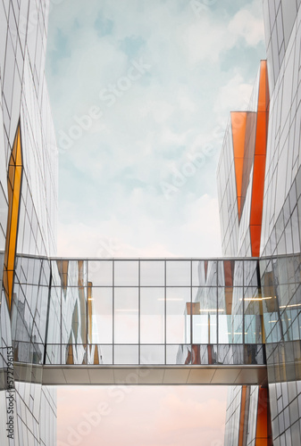 Skybridge in Seattle