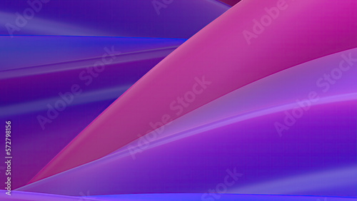 Purple and pink wavy abstract, dramatic, modern, luxury, luxury 3D rendering graphic design element background material