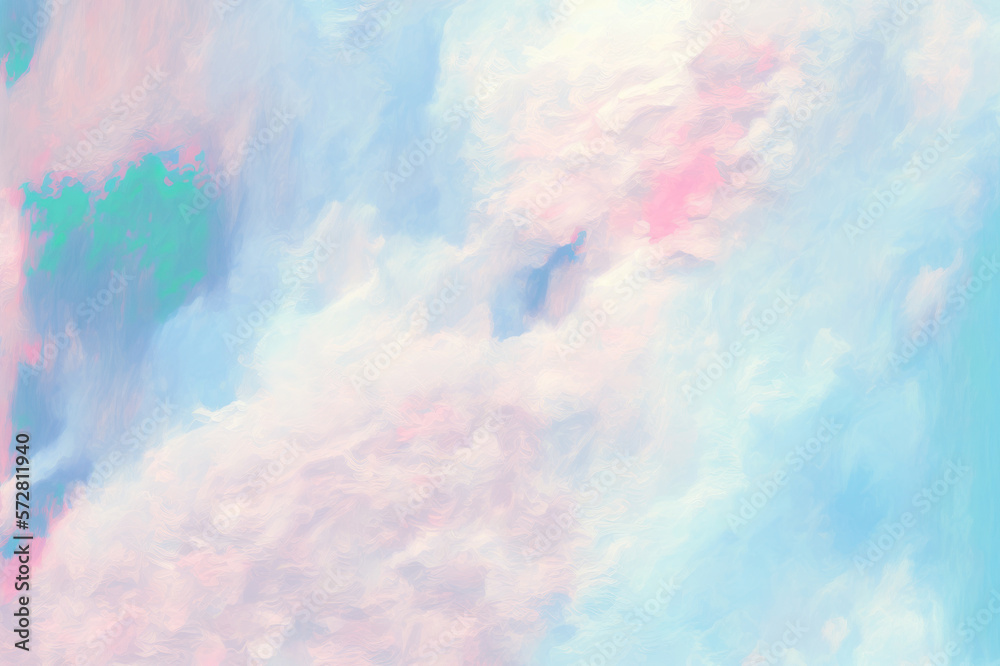 Abstract pastel oil paint texture background. Generative ai.