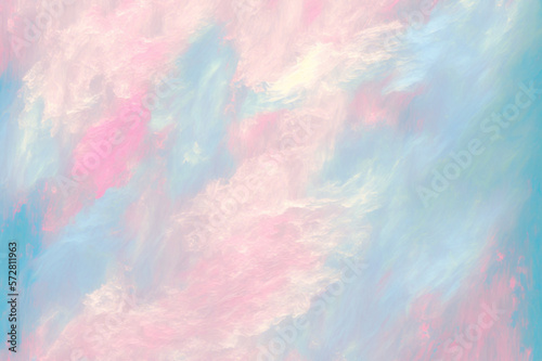 Abstract pastel oil paint texture background. Generative ai.