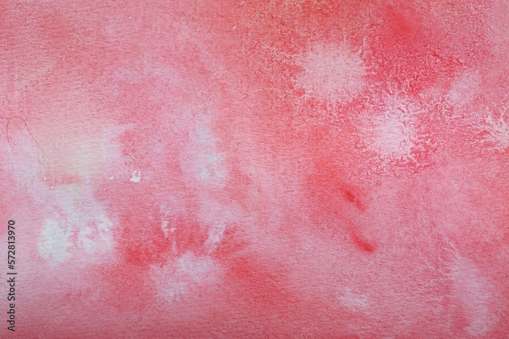 Fototapeta premium Abstract colorful watercolor painting as background, top view