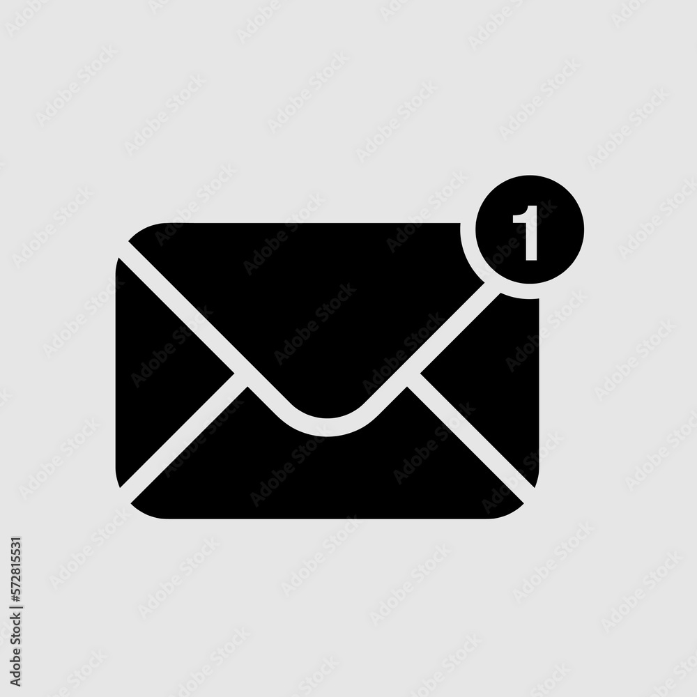 Mail icon, envelope icon, Message icon vector trendy style illustration on white background Mail icon, envelope icon, Message icon vector trendy style illustration on white background