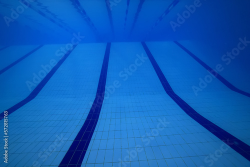 swimming pool underwater view interior