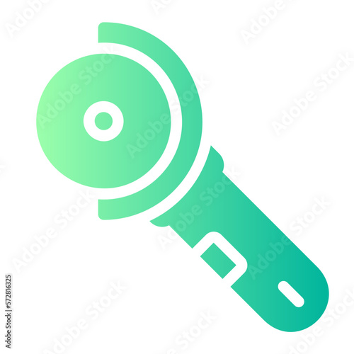 angle grinder gradient icon