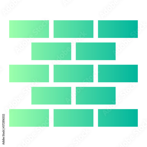brickwork gradient icon