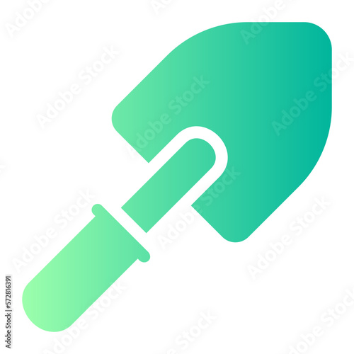 trowel gradient icon