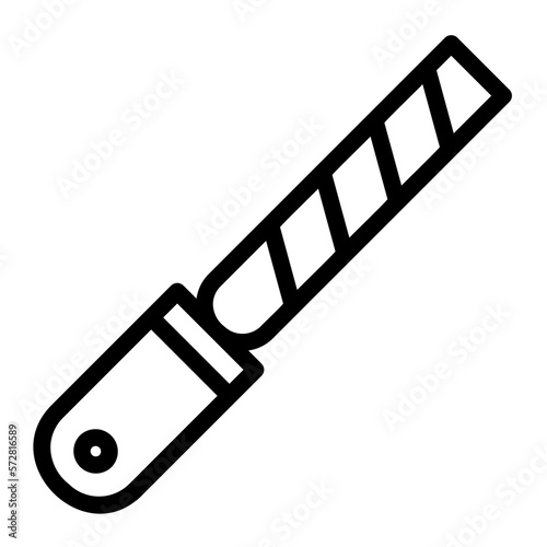 rasp line icon