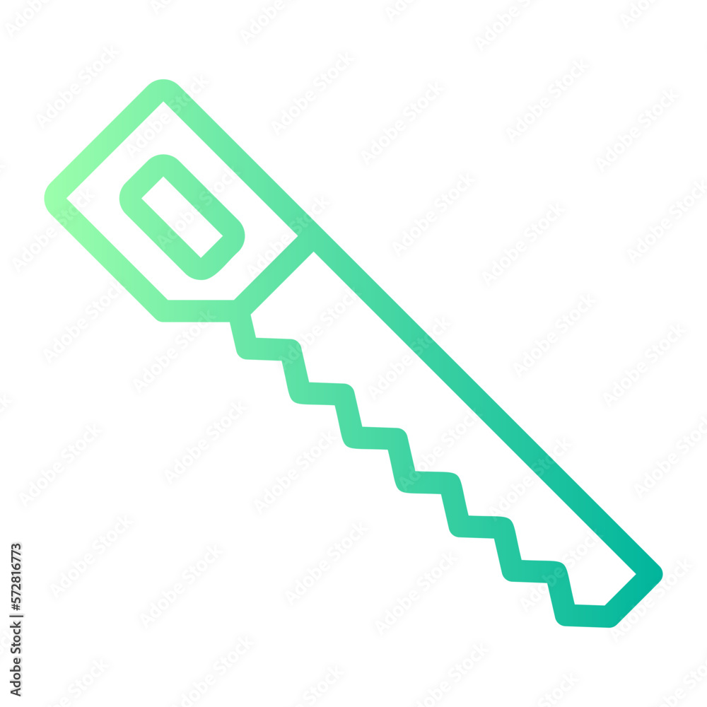 saw gradient icon saw gradient icon