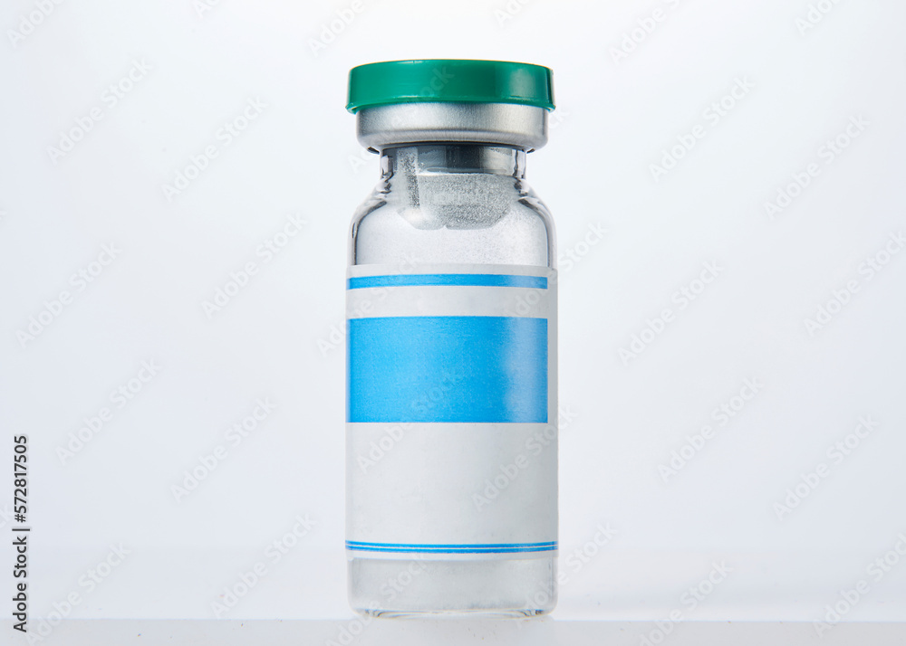 작은 유리병에 담긴 질병을 치료할 수 있는 백신, 약 작은 유리병에 담긴 질병을 치료할 수 있는 백신, 약