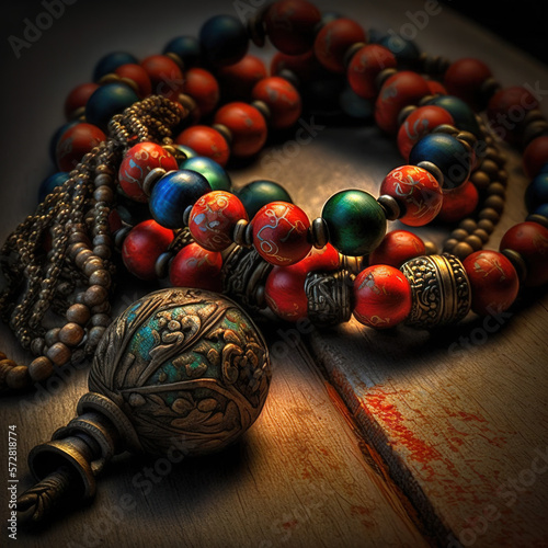 Spiritual Prayer Beads, Generative AI